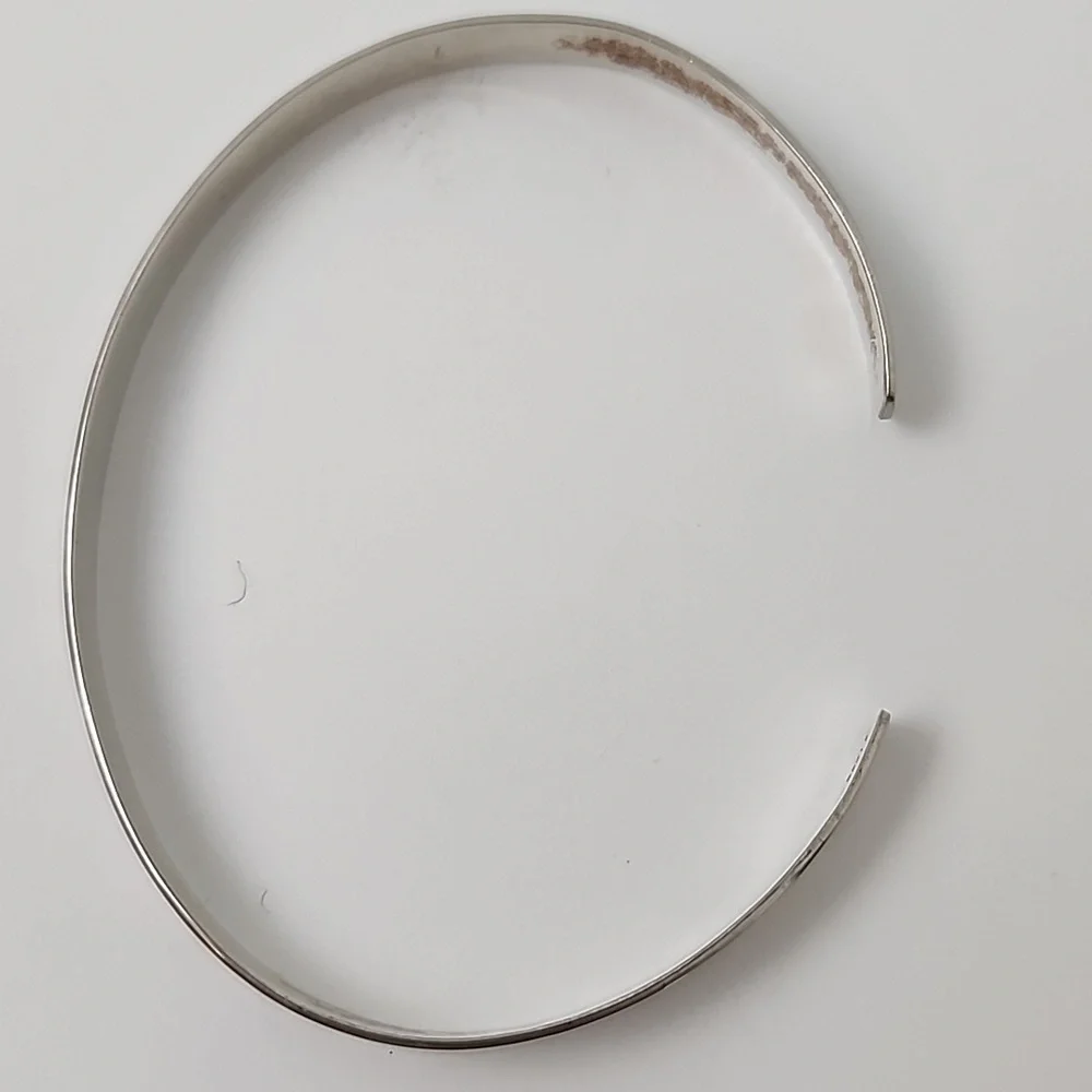 Serenity Prayer Bangle 'Courage' 925 Sterling Silver - Picture 10 of 16